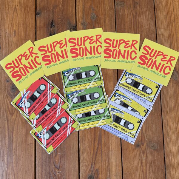 Supersonic  Stickers (Set of 14 Stickers)